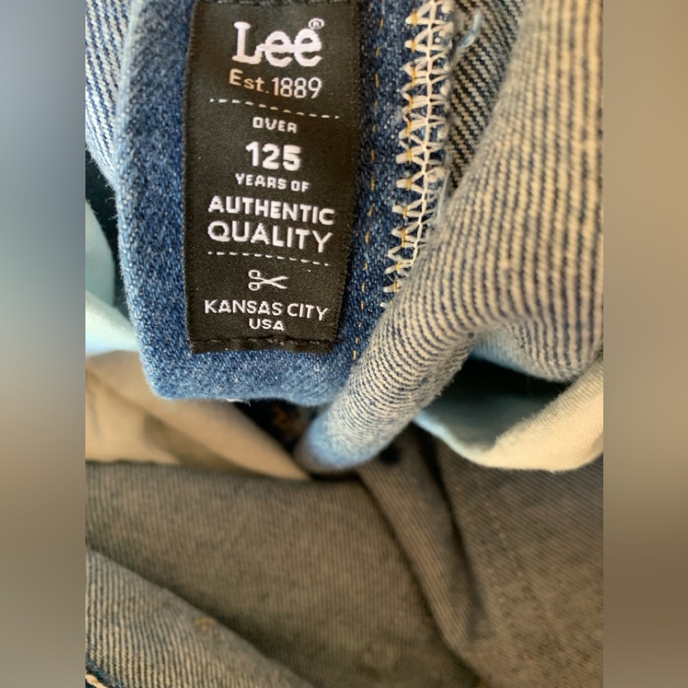 Lee Men’s Regular Fit Straight Leg Jeans - Picture 8 of 9